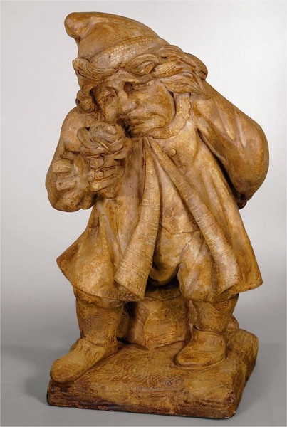 Gnome Of Pity Sculpture Garden Statue Cast Stone